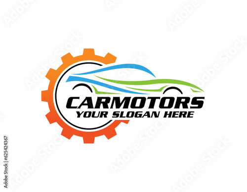Car Service Logo Template Design Vector