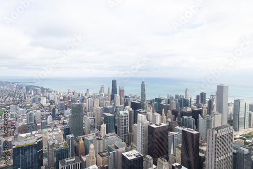 Downtown Chicago as seen from the top of Willis Tower © Cavan
