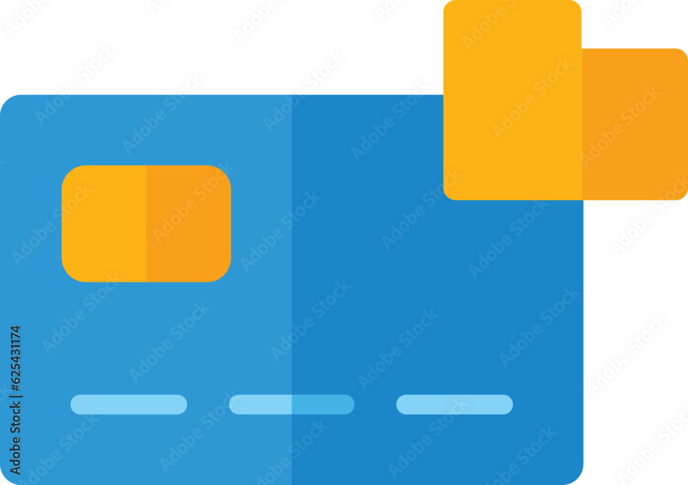 flat style payment card icon flat style payment card icon