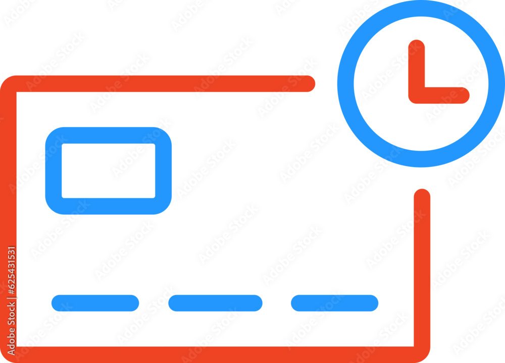 outline style payment card icon outline style payment card icon