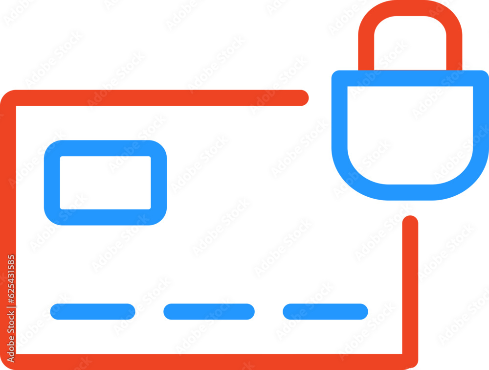outline style payment card icon outline style payment card icon