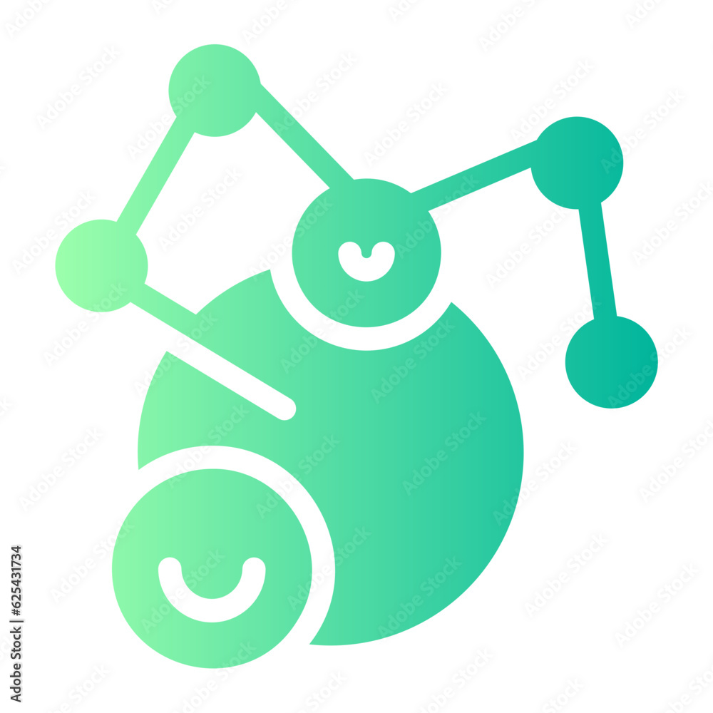 molecule Solid icon molecule Solid icon