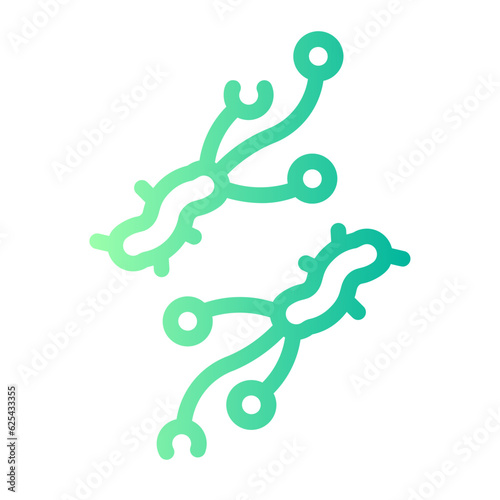 parasite Line Gradient Icon