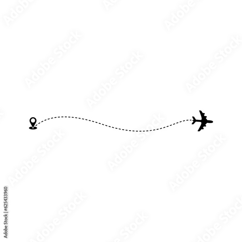 Airplane Travel Route