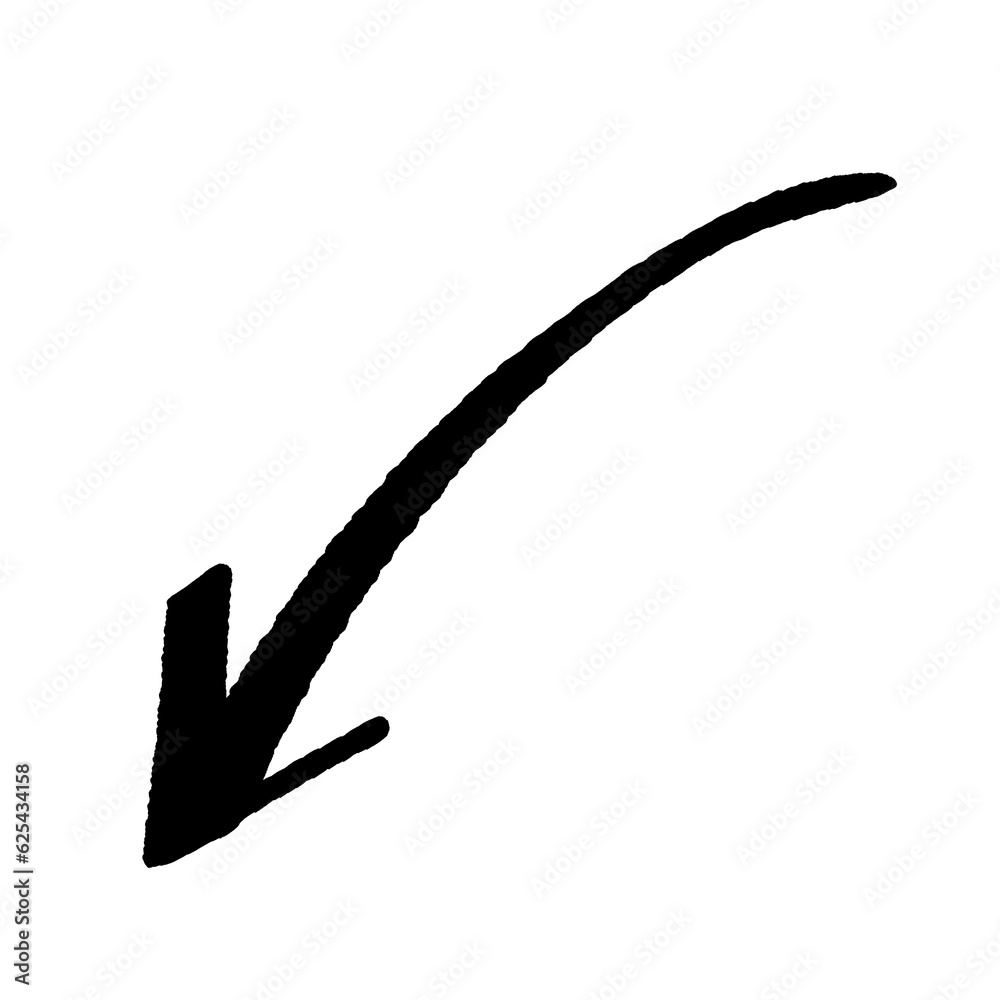 arrow handdraws element