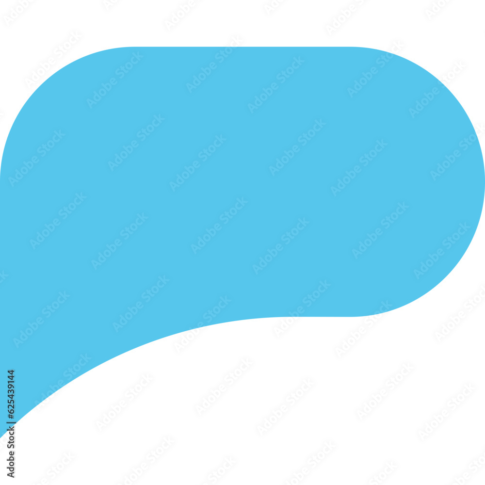 Message speech bubble. Chat icon. Vector illustration