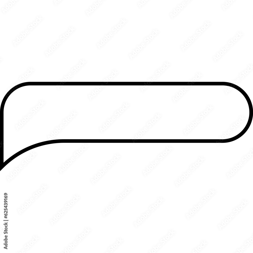 Message speech bubble. Chat icon. Vector illustration Message speech bubble. Chat icon. Vector illustration