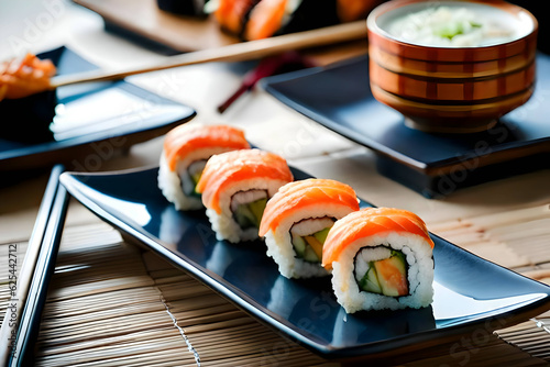 Sushi Symphony Harmony on a Plate