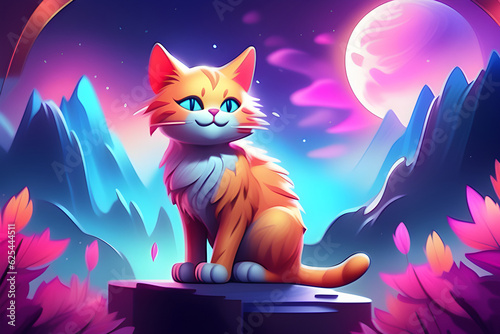 a cute cat