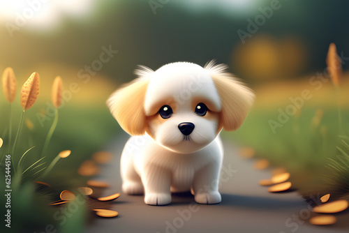 a cute dog