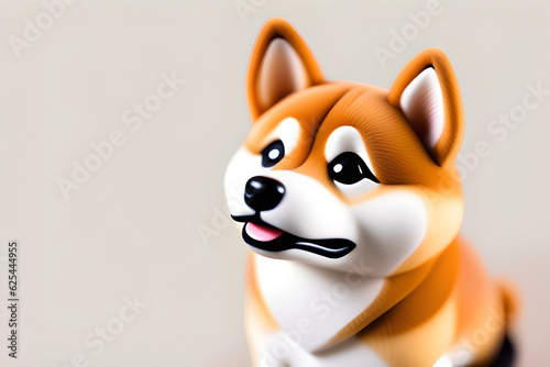 a cute dog(shiba inu)