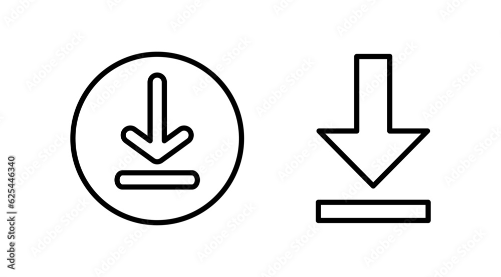 Download icon vector. Downloading vector icon Download icon vector. Downloading vector icon