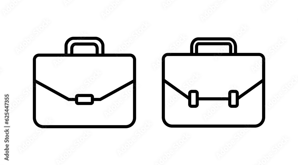 Briefcase icon vector. Portfolio vector icon. suitcase icon Briefcase icon vector. Portfolio vector icon. suitcase icon
