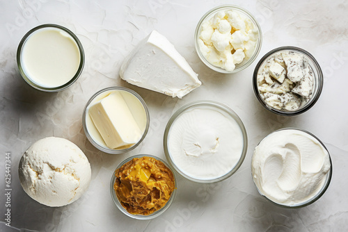 Dairy-free alternatives for cheese  yogurt  and ice cream.