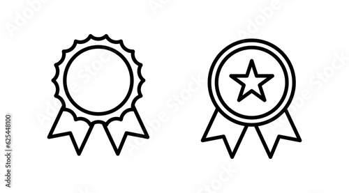Achieve icon vector. medal icon vector. award. Certificate. approved
