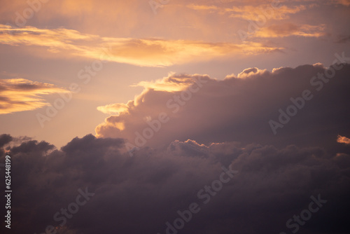 coucher de soleil sunset nuages cloud plane avion