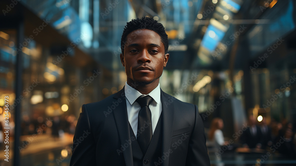 Portrait of businessman. Gennerative AI Portrait of businessman. Gennerative AI