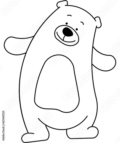Bear Coloring Page