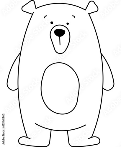 Bear Coloring Page
