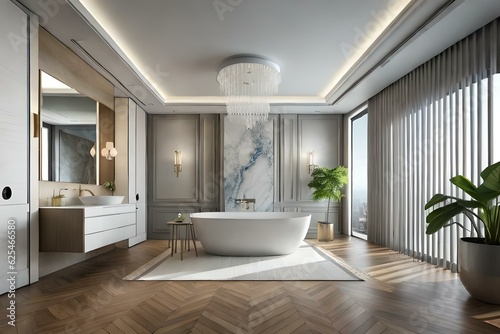 interior design of bathroom