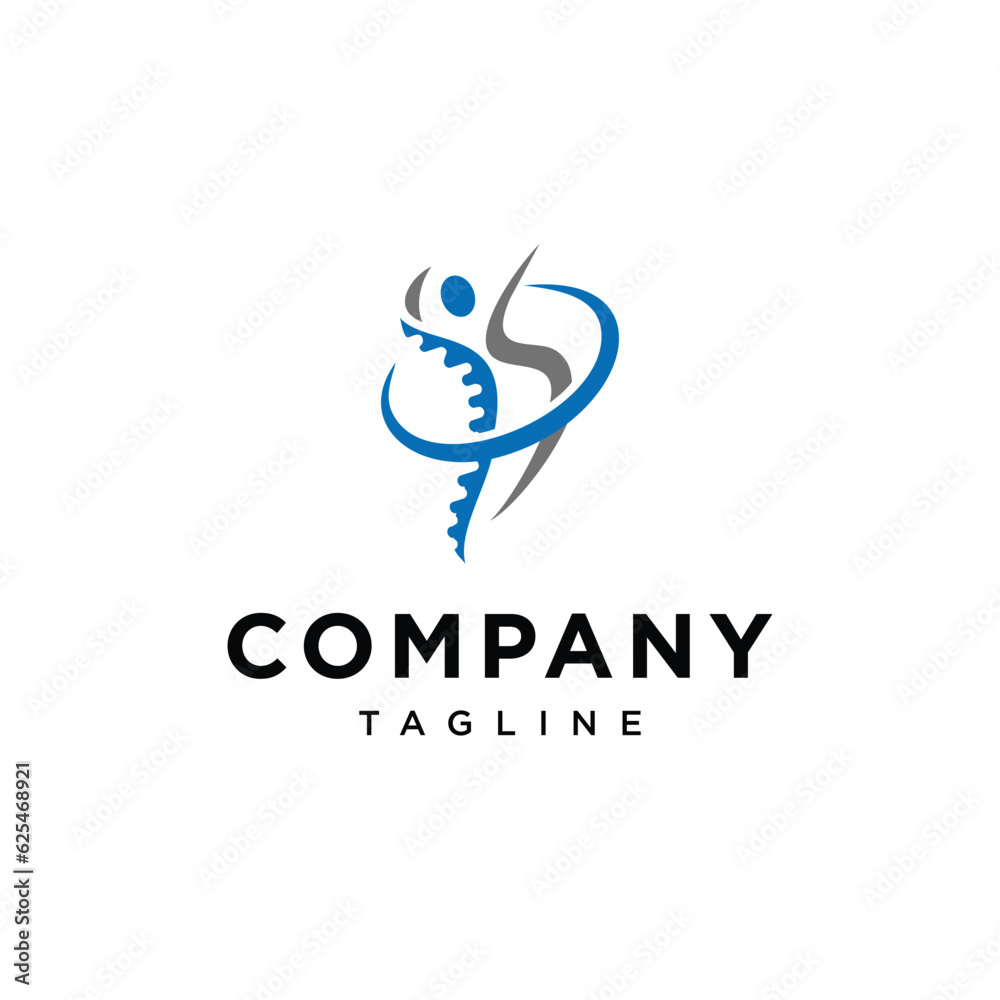 Sport spine logo icon vector template.eps Sport spine logo icon vector template.eps