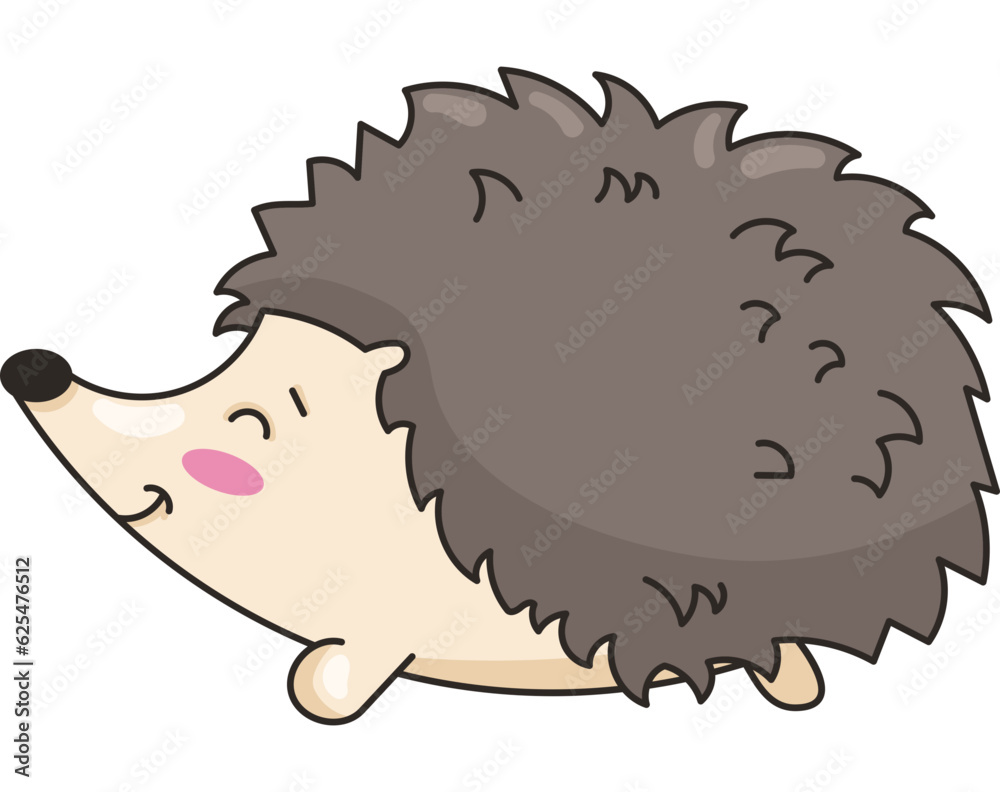 Hedgehog Cute Character Hedgehog Cute Character