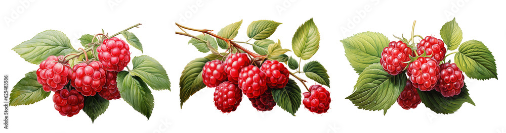 Watercolour raspberry isolated on transparent background. Watercolour raspberry isolated on transparent background.