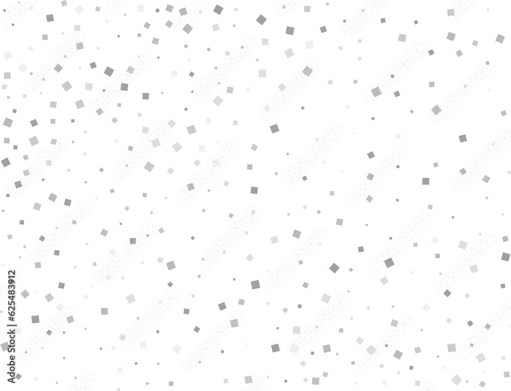 Magic Silver Square Confetti Magic Silver Square Confetti