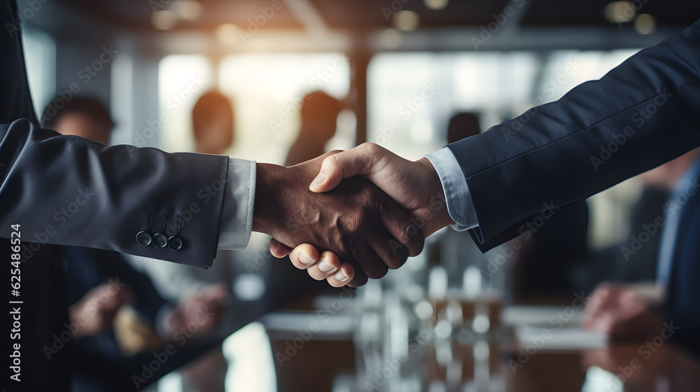 Businessmen Shaking Hands in Agreement
Businessmen Shaking Hands in Agreement