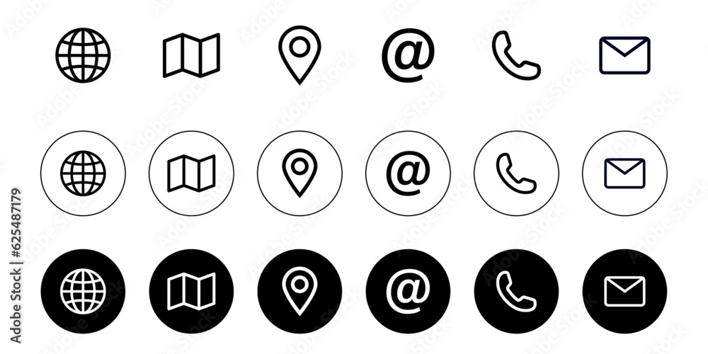 Web icon set. Website set icon vector. for computer and mobile, contact icon sheets, business icons, minimal black icons Web icon set. Website set icon vector. for computer and mobile, contact icon sheets, business icons, minimal black icons