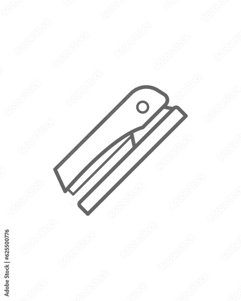 Doodle Style Stapler Icon, Hand Drawn Art Stapler Stock Illustration Doodle Style Stapler Icon, Hand Drawn Art Stapler Stock Illustration