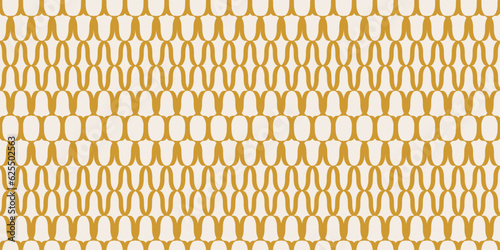 Vertical lace  reminiscent of chains  interconnected in patterned links. Gold chain vector pattern for seamless surfaces.