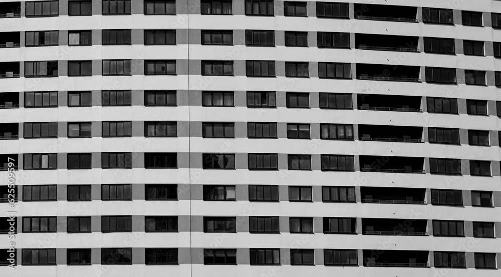 Geometric backdrop with lots of window rows. Geometric backdrop with lots of window rows.