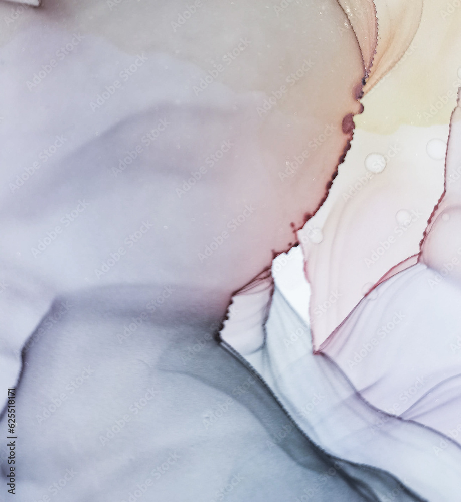 Alcohol Ink Painting. Oil Effect Artistic Wall. Alcohol Ink Painting. Oil Effect Artistic Wall.