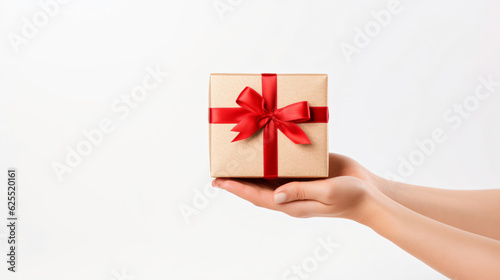 Hand holding a gift box.

Generative AI
