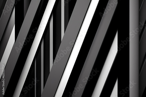 A minimalistic abstract background featuring parallel lines in monochromatic tones, clean and sophisticated aesthetic. Generative AI