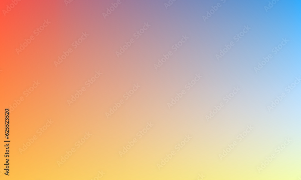 Naklejka premium red, yellow, and blue color gradient abstract background. eps 10 vector.