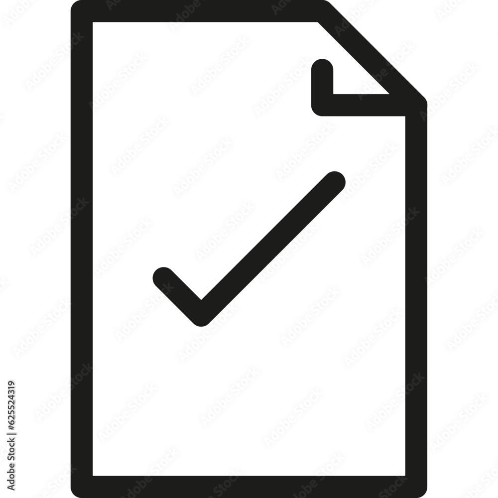 Document, File, Contract, Invoice, Archive. Vector Line Icon Document, File, Contract, Invoice, Archive. Vector Line Icon
