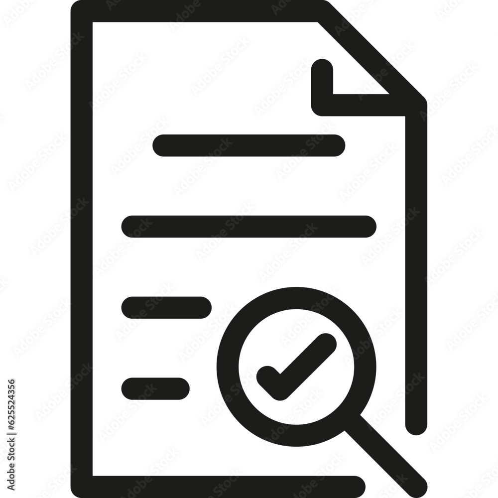 Document, File, Contract, Invoice, Archive. Vector Line Icon Document, File, Contract, Invoice, Archive. Vector Line Icon