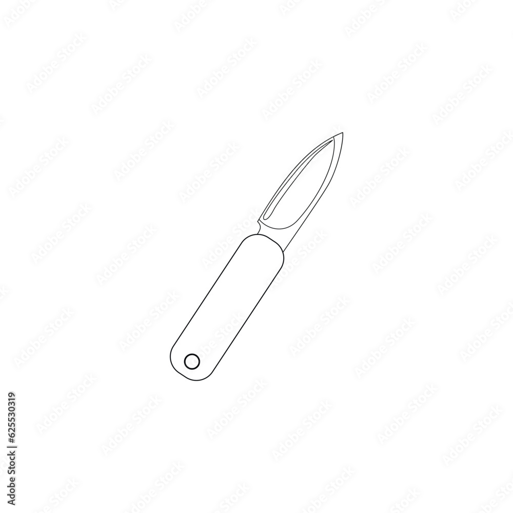Fototapeta premium kitchen knife