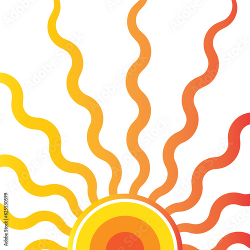 sunburst vector background