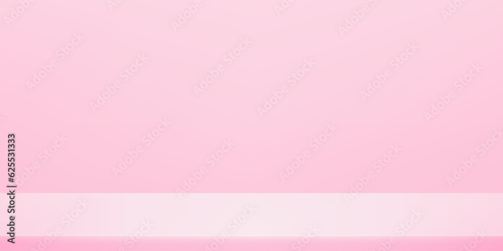 Pink background abstract with Gradient in empty room studio. Space for selling products on the website. Vector illustration. Pink background abstract with Gradient in empty room studio. Space for selling products on the website. Vector illustration.