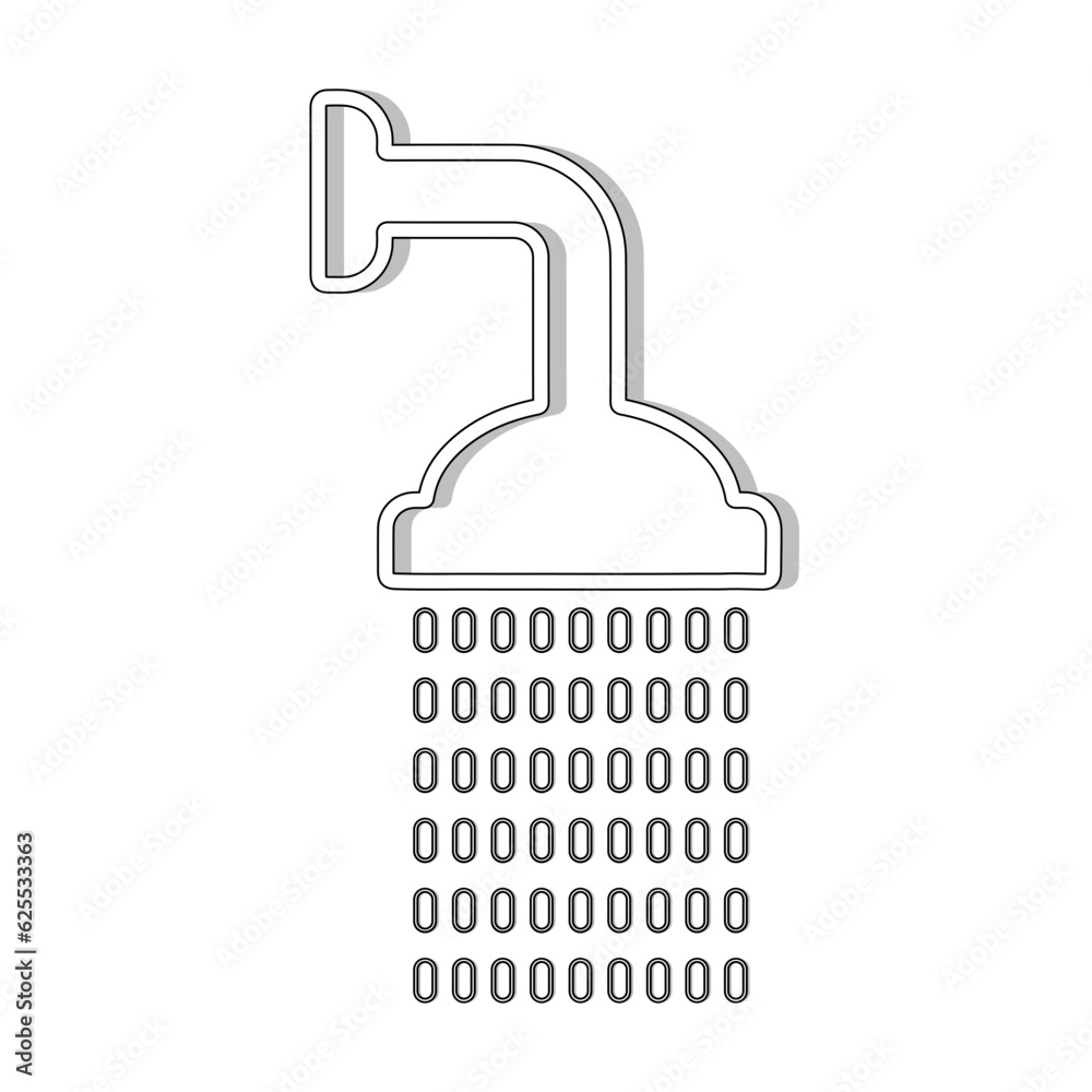 Obraz premium shower head