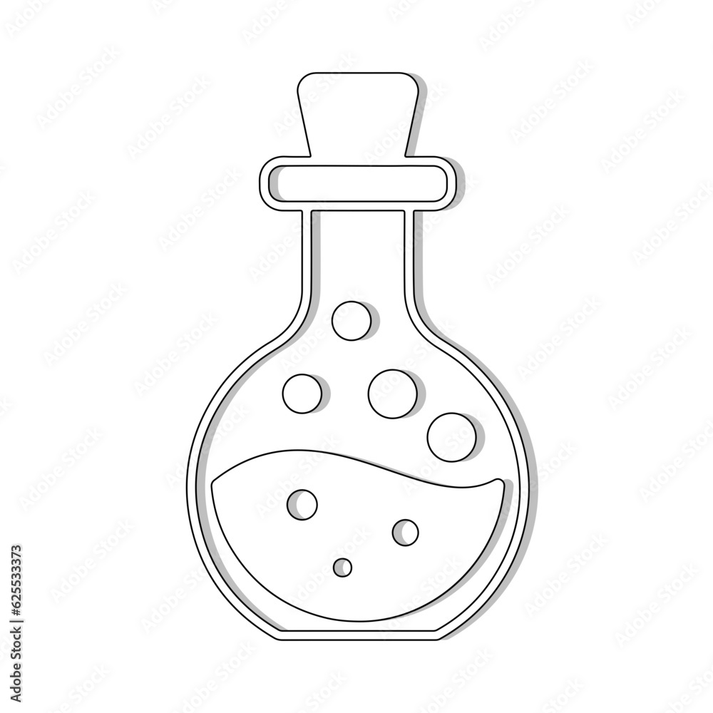 set of laboratory flasks set of laboratory flasks