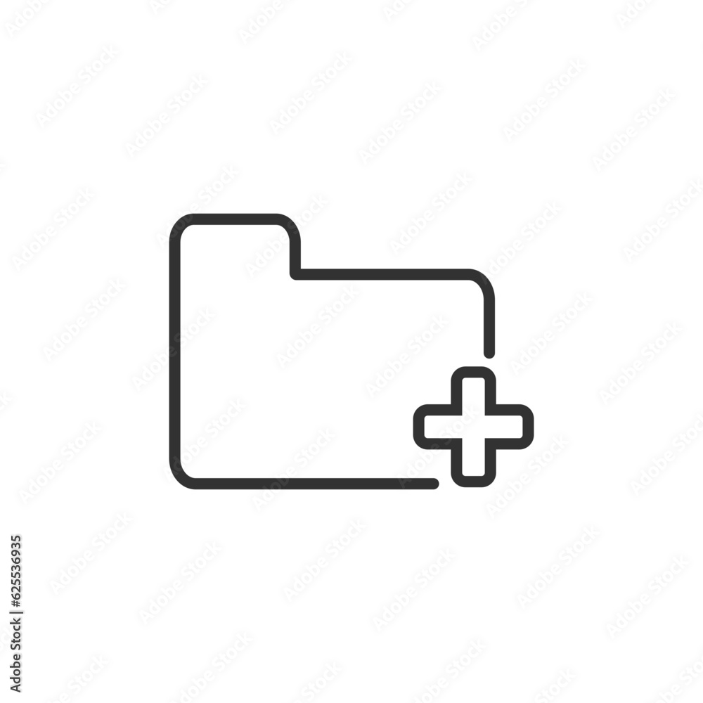 Folder icon. File vector illustration Data business concept. Folder icon. File vector illustration Data business concept.