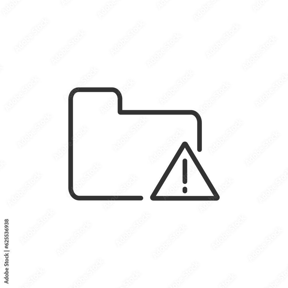 Folder icon. File vector illustration Data business concept. Folder icon. File vector illustration Data business concept.