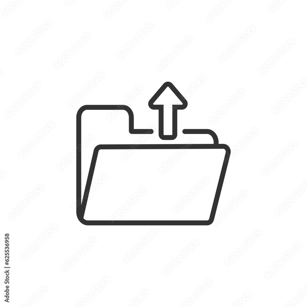 Folder icon. File vector illustration Data business concept. Folder icon. File vector illustration Data business concept.