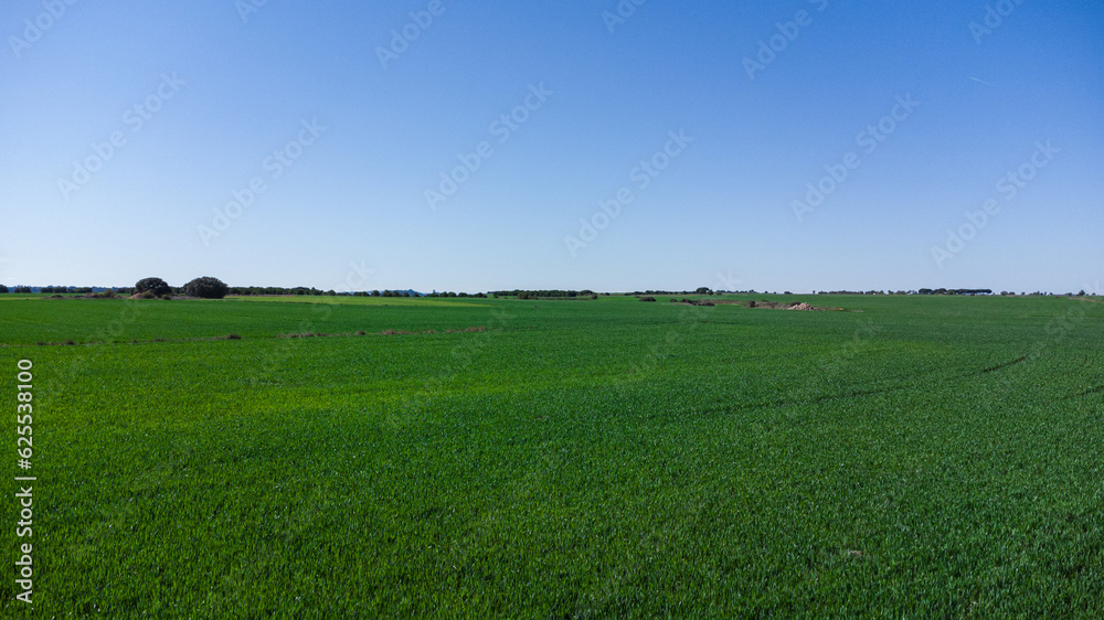 El campo desde el aire en Castilla y León El campo desde el aire en Castilla y León