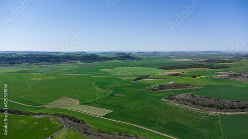 El campo desde el aire en Castilla y León