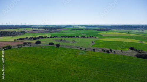 El campo desde el aire en Castilla y León